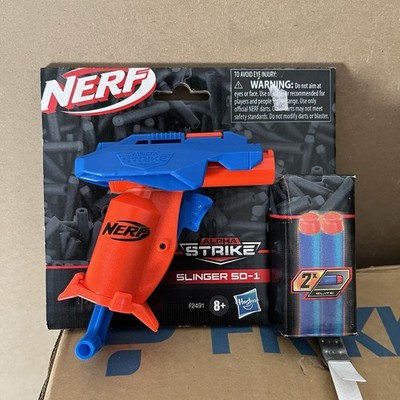 Nerf Alpha Strike Slinger SD-1 Launcher + 2 Official Darts Brand New !!