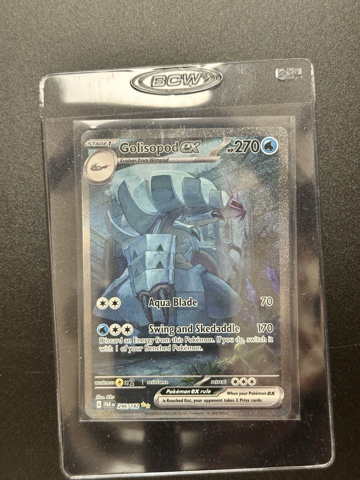 Golisopod ex 246/182 SV04: Paradox Rift Holo