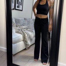 Y2K Vintage Wide Leg Pants Sz S/M