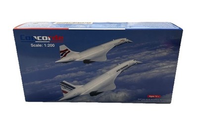 Concorde British Airways Airplane Model 1:200 Scale Discast New Sealed