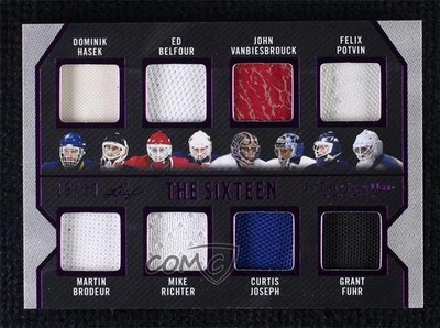 2022 Leaf ITG Used The 16 Purple Spectrum 19/30 Dominik Hasek Ed Belfour HOF y0t