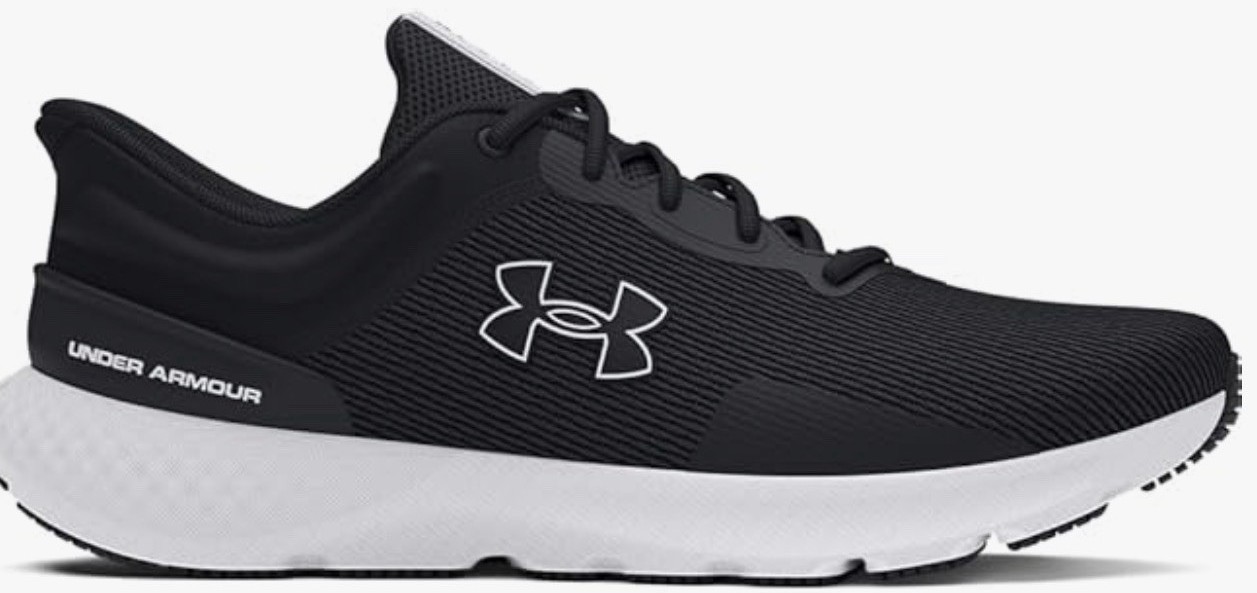 Under Armour UA Charged Rogue 4 White Black Running Shoes Men Size 9 SAMPLE Rare Under Armour Charged Rogue 4 White Black for sale | eBay main image 4