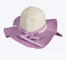 Straw Hat Lady Straw Cowgirl Hat Western Style Wide Brim Hat New With Tags