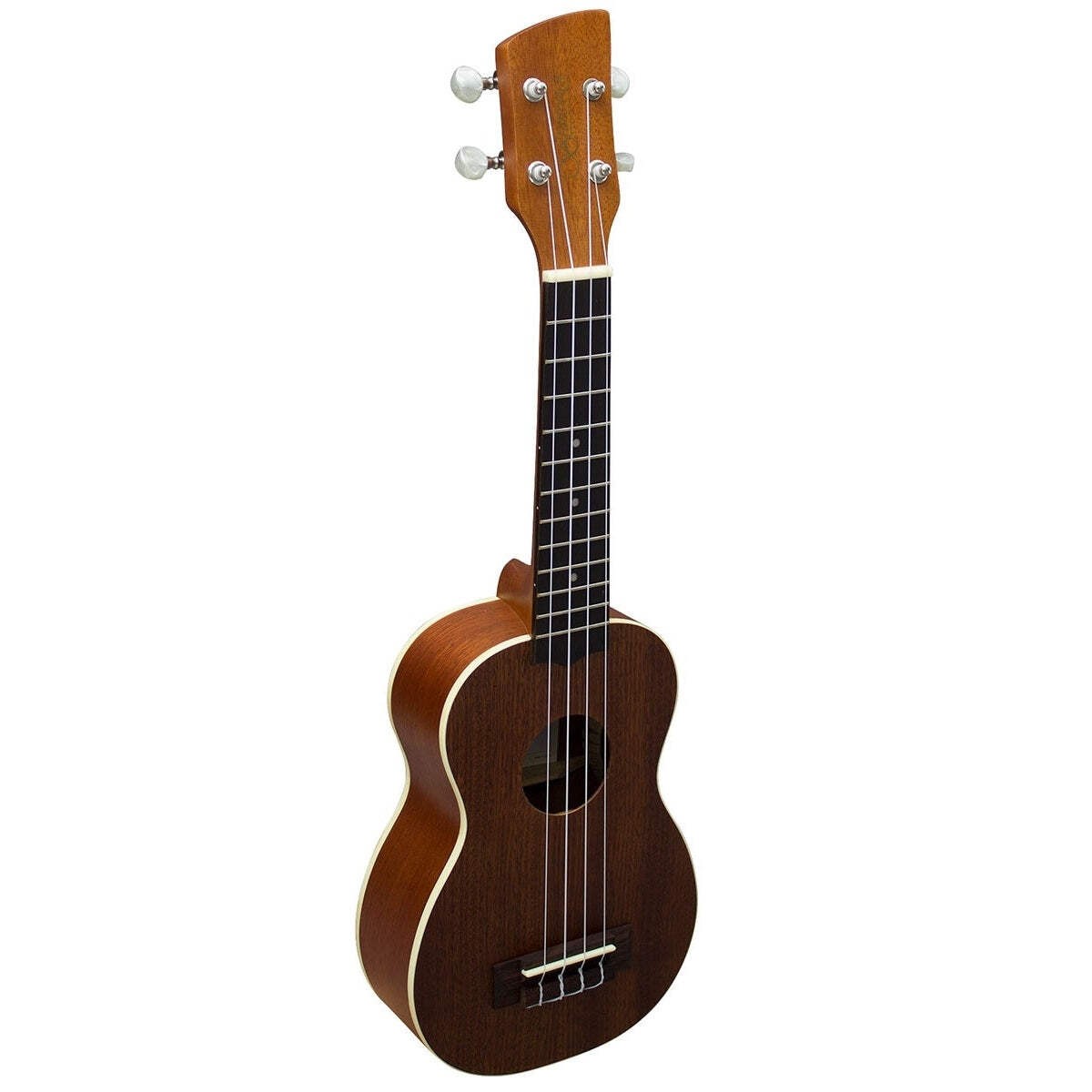 Brunswick Soprano Ukulele Natural Mahogany Finish BU4S