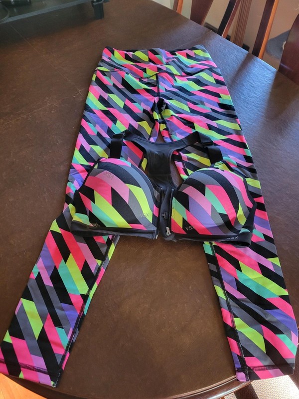 Victoria Secret knock out tights and matching bra