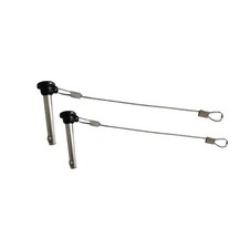 Set of 2 High Strength Snap Pins Made from Marine Grade Stainless Steel