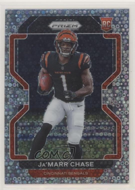 2021 Panini Prizm Rookie No Huddle Prizm Ja'Marr Chase #337 01sb