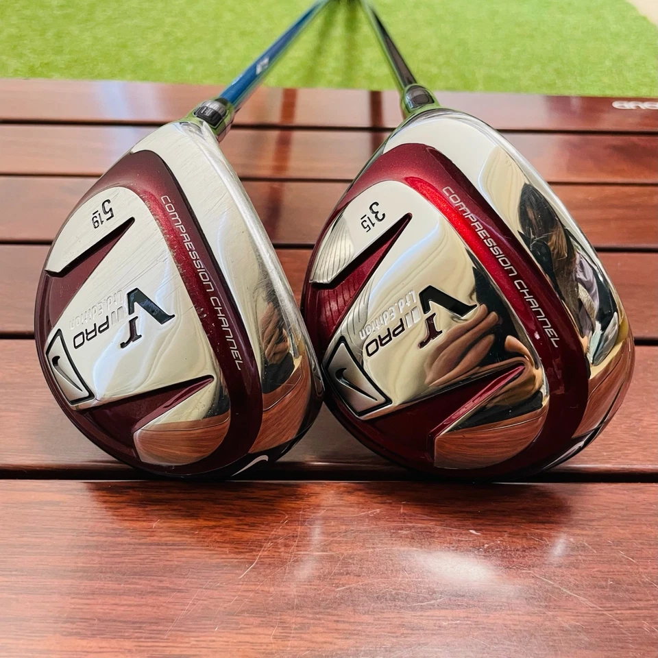 LH NIKE VrⅡPRO 3w 15° 5w 19° Stiif Flex Shaft 2set Golf Club Men Japan - Image 2 of 4