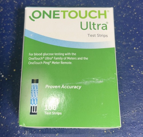 100 One Touch Ultra Blutzuckerteststreifen - ABGELAUFEN 2024 VERSIEGELT - Bild 3 von 5