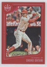 2019 Panini Diamond Kings Short Print Red Framed Shohei Ohtani (Batting) 0w7