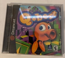Sega Dreamcast Q*Bert Game (2000) SEGA Complete with Manual