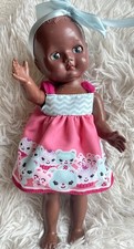Vintage Doll Made in England 50/60s Pretty Open Close Eyes Pretty PLASTIC TLC