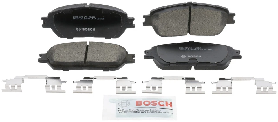 Bosch QuietCast Ceramic Brake Pad and Rotor Kit For 2004-2010 Toyota Sienna Foto 2 de 4