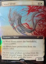 Magic/MTG Ward Sliver SLD-617 Rare Englisch NM Foil