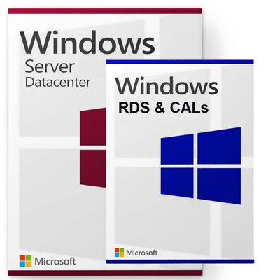 Windows Server DataCenter Standard 2016, 2019, 2022 ODER + RDS USER CALs