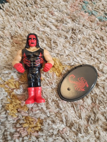 WWE Retro Sting NWO Wolfpac Red & Black Series 6 M...