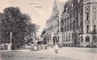 AK Postkarte Oldenburg Postamt - gelaufen 1907