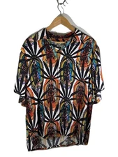 WACKO MARIA 21SS BUDSPOOL HAWAIIAN SHIRTS Aloha Shirt L Rayon WHT All Over Patte