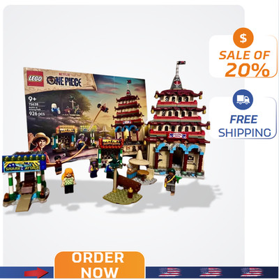 [ Brand New ] LEGO One Piece Battle at Arlong Park 75638 Building Kit 926 Pieces