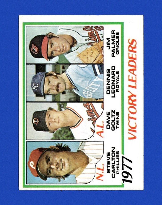1978 Topps Set-Break #205 Victory Leaders EX-EXMINT *GMCARDS*