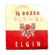 Elgin 21/0s 5388 Balance Staff elgin watch part 819-46 Pivot 7 1/2 "one" staff