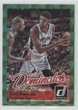 2014-15 Panini Donruss Elite Dominator 349/999 Tim Duncan #33 HOF 14lc