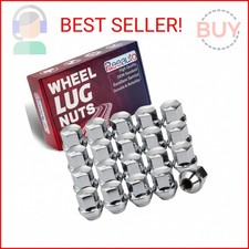 14x1.5mm Lug Nuts Replacement for Wrangler Gladiator Grand Cherokee, 20 Pcs 7/8