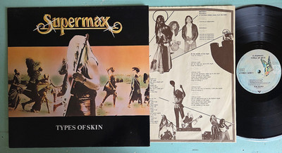 Supermax - Types Of Skin LP + OIS D 1980 Zustand: VG+/Excellent