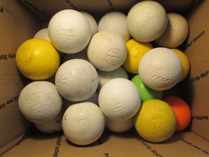 Lot of (24) Used Lacrosse Balls #5