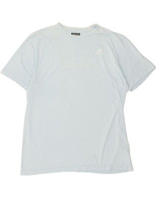 KAPPA Herren T-Shirt Oberteil 2XL Blau Baumwolle BE13