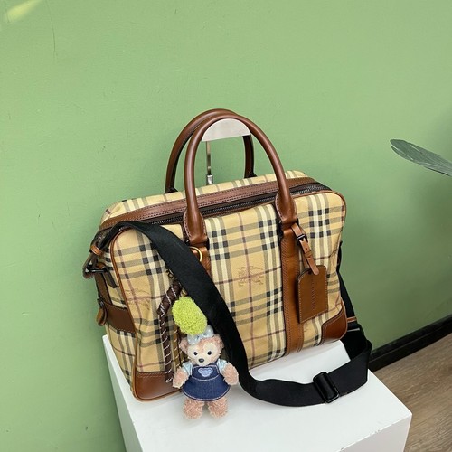 Burberry Pre-Owned Authentic Briefcase 37*28*14 Free Tracked Shipping