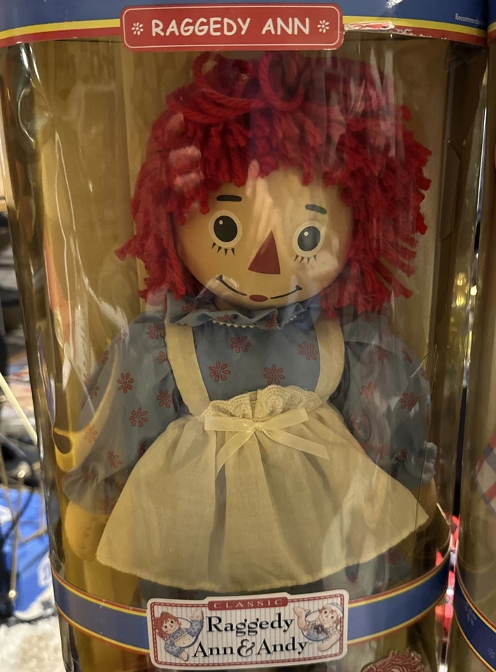Фарфоровые куклы 2004 BrassKey Keepsakes Classic Raggedy Ann & Andy *читайте описание * - Изображение 2 из 4