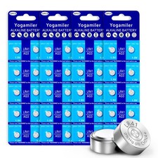 40-Pack LR41 AG3 392 192 SR41 384 736 L736F 1.5V Button Cell Batteries