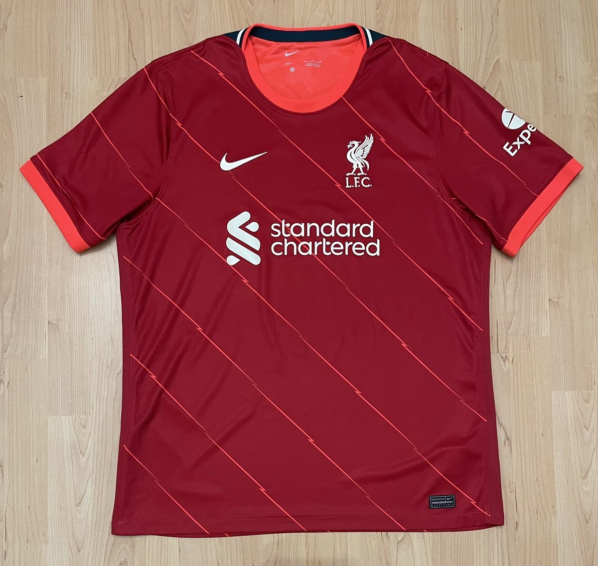 Jersey Nike Liverpool 21/22 XL Men's #4 Virgil Van Dijk | eBay