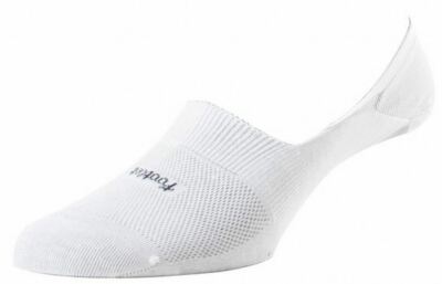 Pantherella Herren Footlet Einfach Baumwolle Socken - Wei�