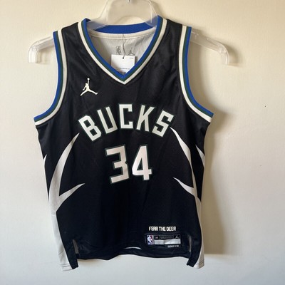 Nike Jordan NBA Milwakee Bucks Statement Edition Trikot Kinder 10-12 Jahre
