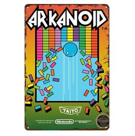 Arkanoid Nintendo Nes Metal Poster - Collectable Video Game Tin Sign - 20*30cm