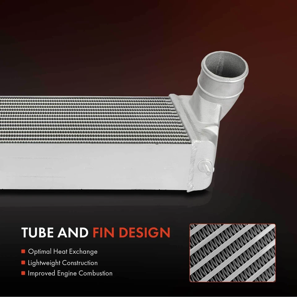 Intercooler refrigerado por aire para International Harvester 4300 4300LP 4400 4700 7300 Foto 2 de 4