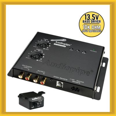 Audiopipe XV-BXP-SUB Digital Bass Driver 13.5 Volt with Remote Bass Knob