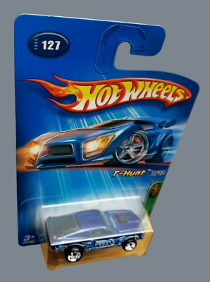 2005 Hot Wheels MUSTANG MACH 1 Metalflake Blue #127 TREASURE HUNT