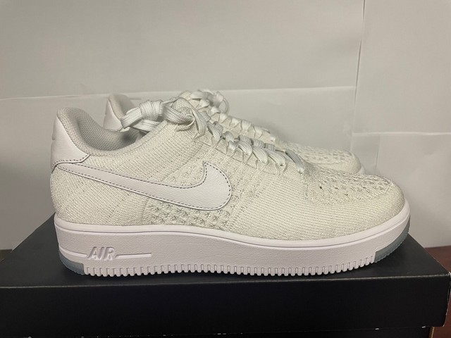 Size 7 - Nike Air Force 1 Flyknit Low White - 820256-101 for sale online |  eBay