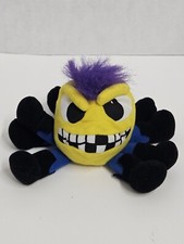 UWT Meanies Beanie Babies Otis The Octopunk Punk Rocker Octopus Plush Series 1