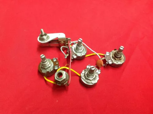 VINTAGE 1962 USA GIBSON GUITAR WIRING HARNESS POTS MELODY MAKER  