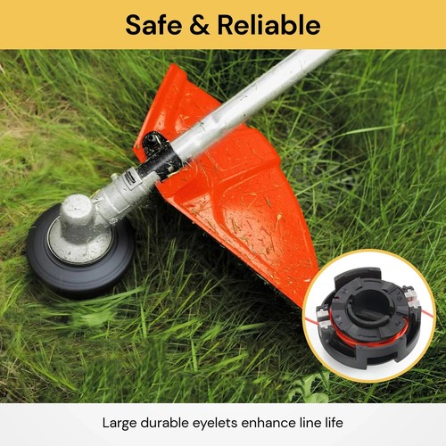 Universal Speed Feed Bump Head for Brush Cutter Trimmer Straight & Bent Shaft - Picture 8 of 11
