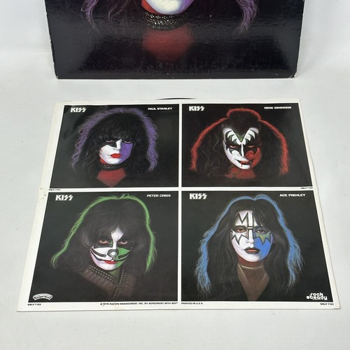 Kiss Vinyl LP Record Lot Of 2 Paul Stanley & Kiss - Picture 4 of 24