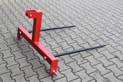 Ballengabel Ballentransportgabel 2 Zinken 1100 mm Kat 3 Dreipunktaufnahme