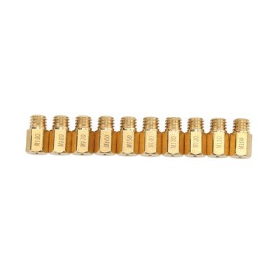 Vergaser Hauptdüsen10PCS / Set Vergaser Hauptdüse Metall 52x075mm Gewinde Ers...