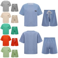 Unisex Kids Outfit Boys Suit Bottom Set Girls Exercise Fitness Team Texture