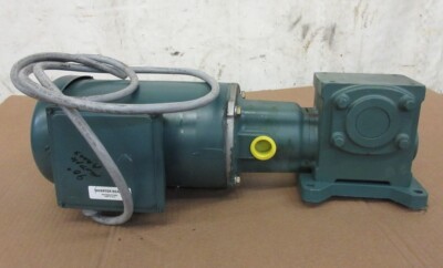 BALDOR VEUHM3542 AC MOTOR, .75 HP, DODGE TIGEAR 2, 176A10R56 GEAR REDUCER, 10:1