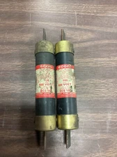 ECON ECS 100 DUAL ELEMENT TIME DELAY FUSE, Lot Of 2